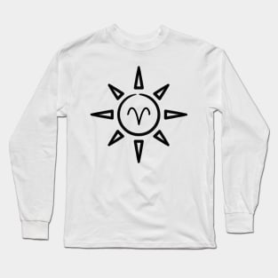 Aries Sun Long Sleeve T-Shirt